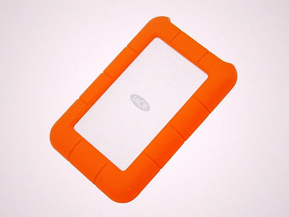 LaCie 1TB Rugged Mini External Hard Drive USB 3.0 Model LAC301558 Orange
