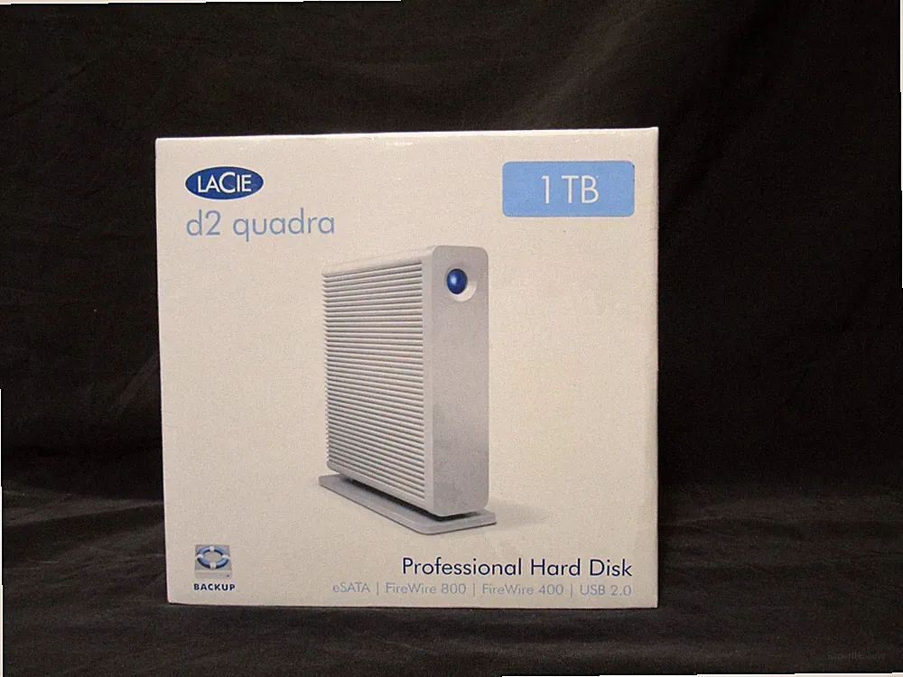 LaCie D2 Quadra 1 TB External Hard Drive NEW SEALED