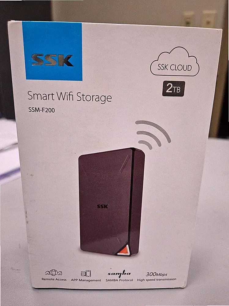 Wi-Fi hard drive